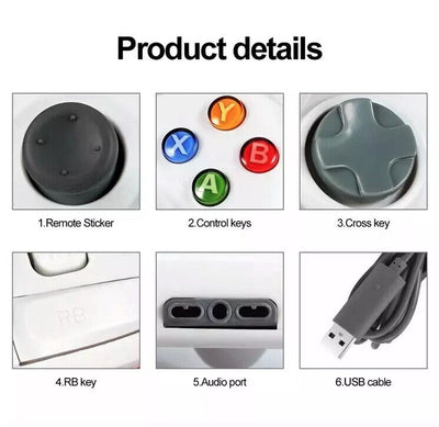 Wired Controller USB For PC Compatible With Xbox 360 / Windows 7 8 10