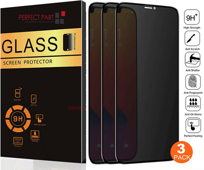 Privacy Screen Protector Tempered Glass Lot For iPhone 15 14 13 12 11