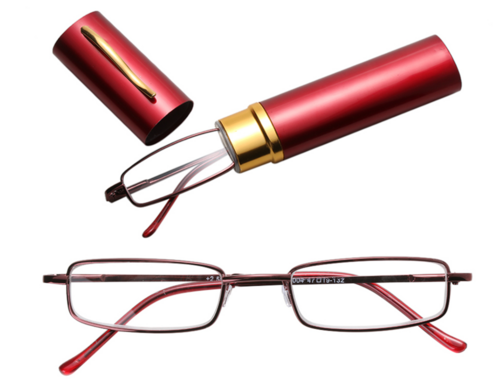 Classic HD Spring Compact Reading Glasses Readers Travel Slim Design