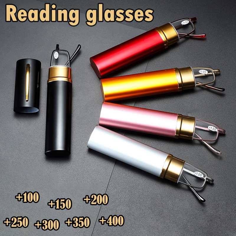 Classic HD Spring Compact Reading Glasses Readers Travel Slim Design