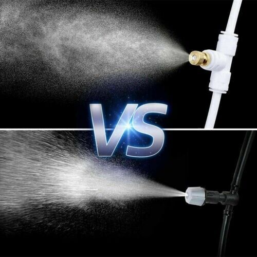 20x Brass Misting Nozzles Mister Sprinkler Outdoor Cooling System