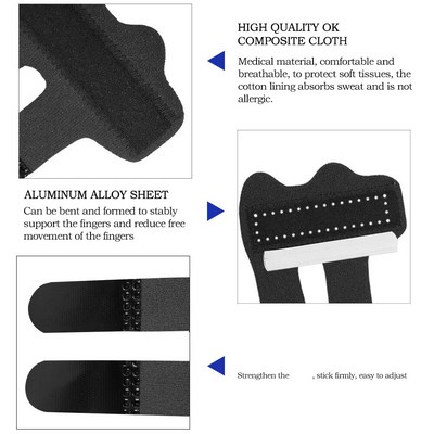 Adjustable Trigger Finger Splint Straightener Corrector Brace Support