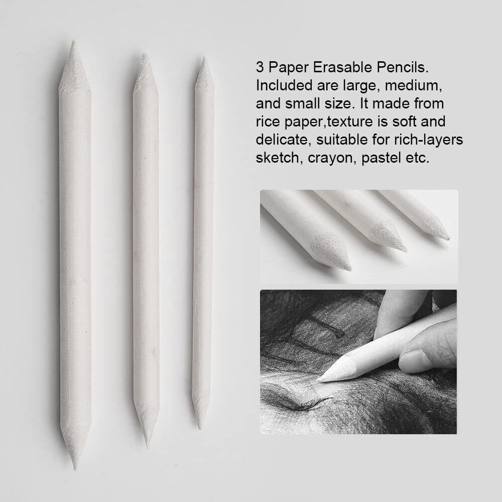 29PCS Professional Drawing Artist Kit Set Pencils And Sketch Charcoal