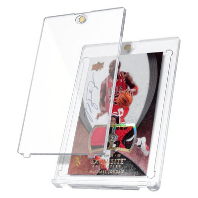30 Pack Magnetic Trading Sports Card Holders 35pt One-Touch Hard UV