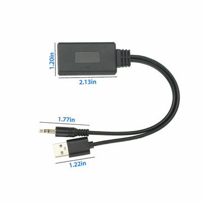 2 In 1 USB Bluetooth 5.0 Transmitter Receiver Adapter Wireless For PC