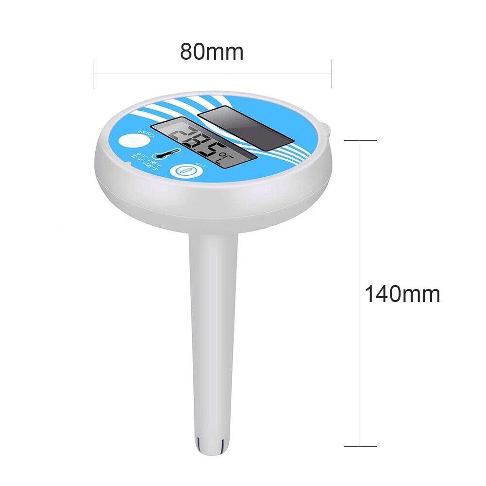 Digital Solar Powered Outdoor Floating Waterproof Rainproof Pool SPA