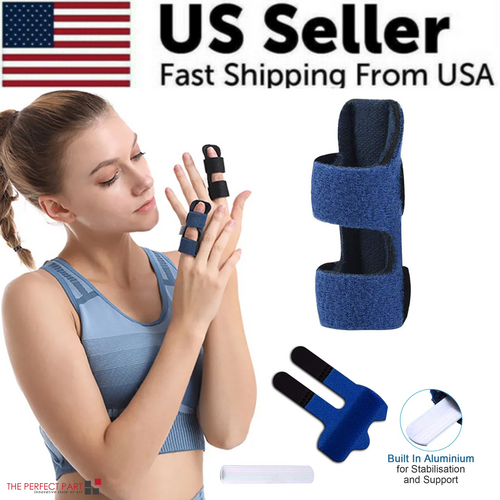 Adjustable Trigger Finger Splint Straightener Corrector Brace Support