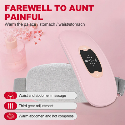Electric Heating Menstrual Vibration Pad Belt For Period Pain Relief