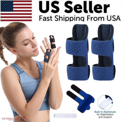 Adjustable Trigger Finger Splint Straightener Corrector Brace Support