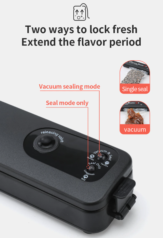 Vacuum Sealer Machine Food Preservation Storage Saver Automatic With