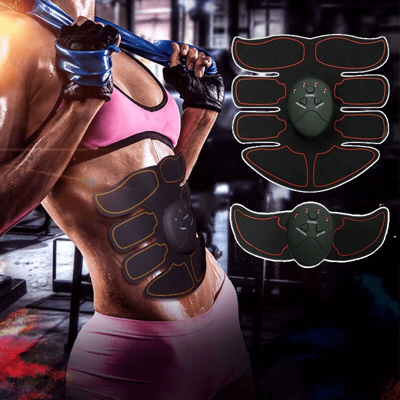 EMS Abdominal Muscle Toning Trainer ABS Stimulator Toner Fitness