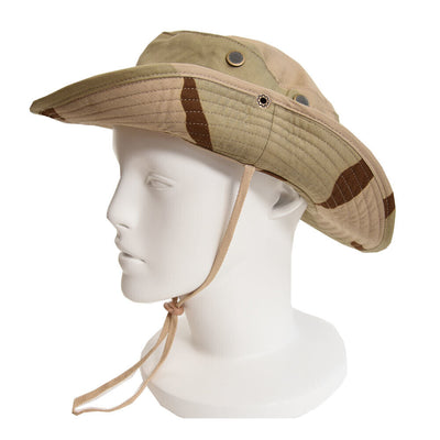 Boonie Bucket Hats Outdoor Fishing Hunting Wide Brim Mesh Camo Safari