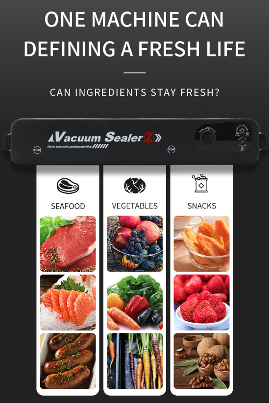 Vacuum Sealer Machine Food Preservation Storage Saver Automatic With