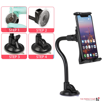 360° Universal Car Windshield Holder Desktop Mount For Cellphone