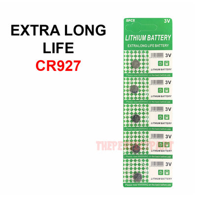 5 PCS CR927 DL927 BR927 LM927 KCR927 927 Lithium Battery 3V Button