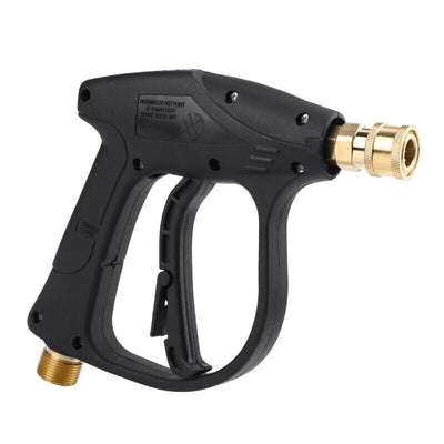 1/4" High Pressure Washer Gun 4000 PSI Car Wash Foam Spray Short Wand