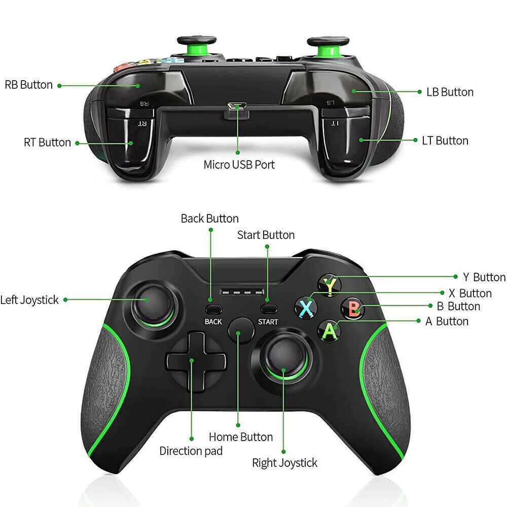 Wireless Controller For Microsoft Xbox One / S / X / E / Windows 7 8