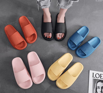 Cozy Pillow Slides Anti-Slip Sandals Ultra Soft Slippers Cloud Home