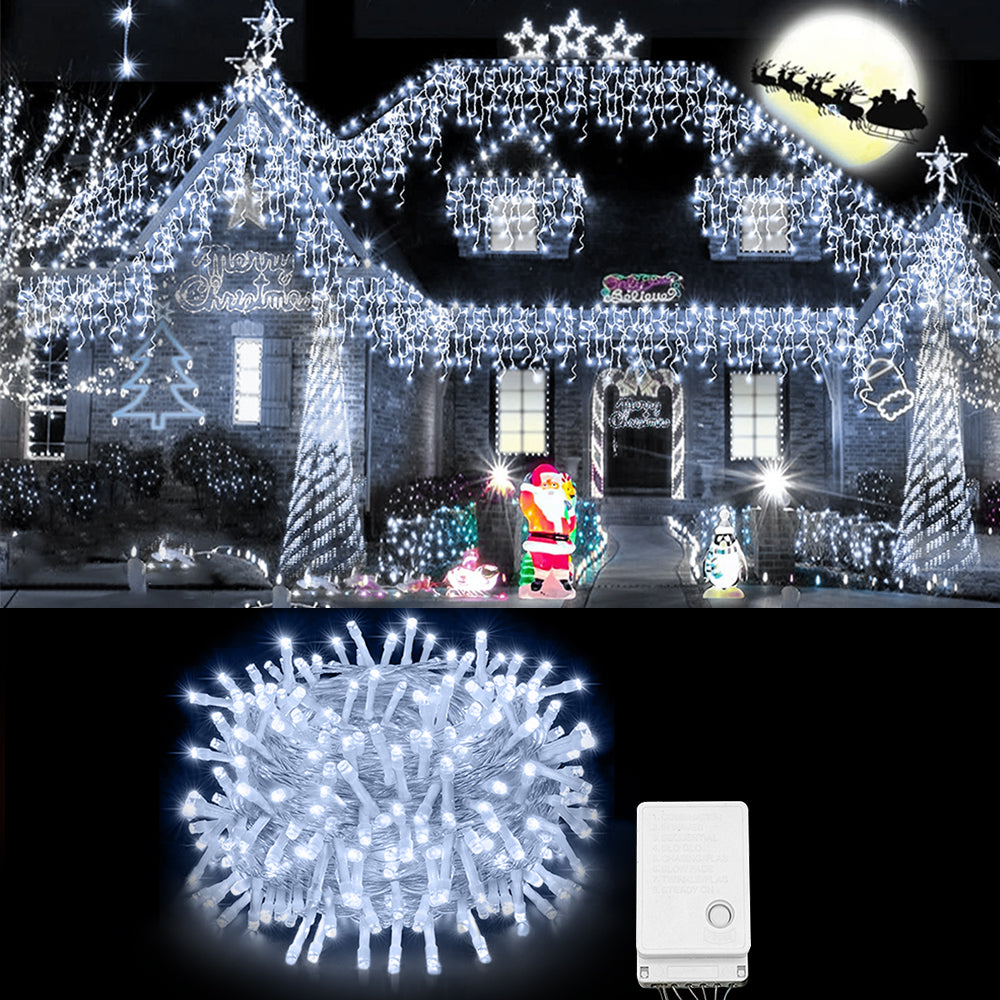 Halloween Christmas Lights Outdoor Decorations 100 LED