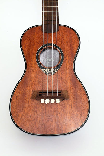 TSTUW TENOR String-Tie Tailpiece Bridgebeads Set for Ukulele, PEARL BONE WHITE Color Bridge Beads.