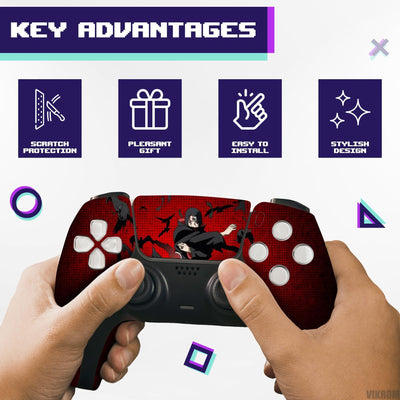 PS5 Console Controller Wrap Vinyl Sticker   PlayStation 5 Console