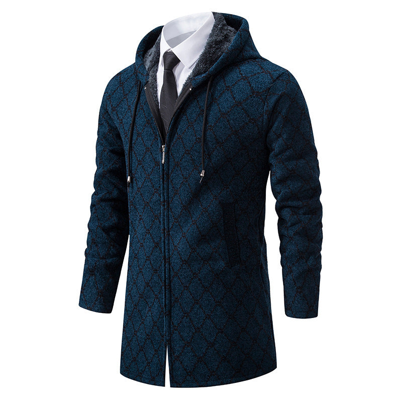 Men's Sweater Fashion Casual Hooded Coat