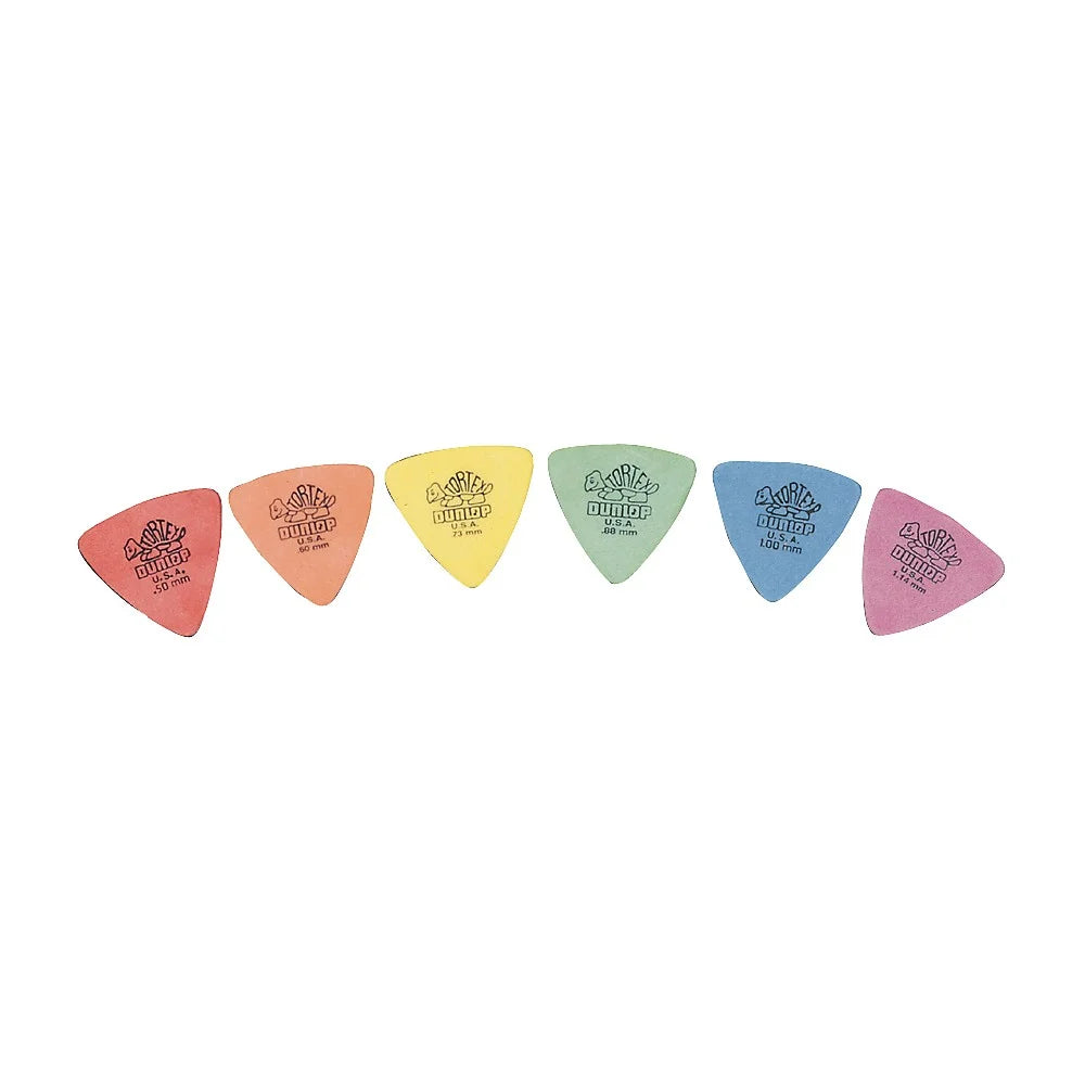 Dunlop Tortex Triangle Guitar Picks 6 Pack .88Mm