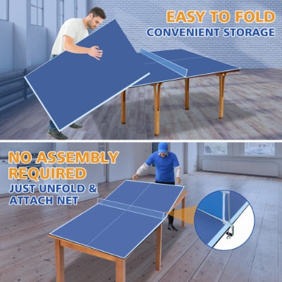 GameMaster™ – 7ft Foldable Ping Pong Tabletop Conversion Board (US
