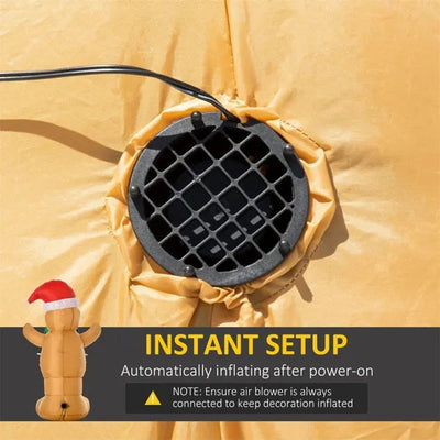 Christmas Snowman Joyous gingerbread man