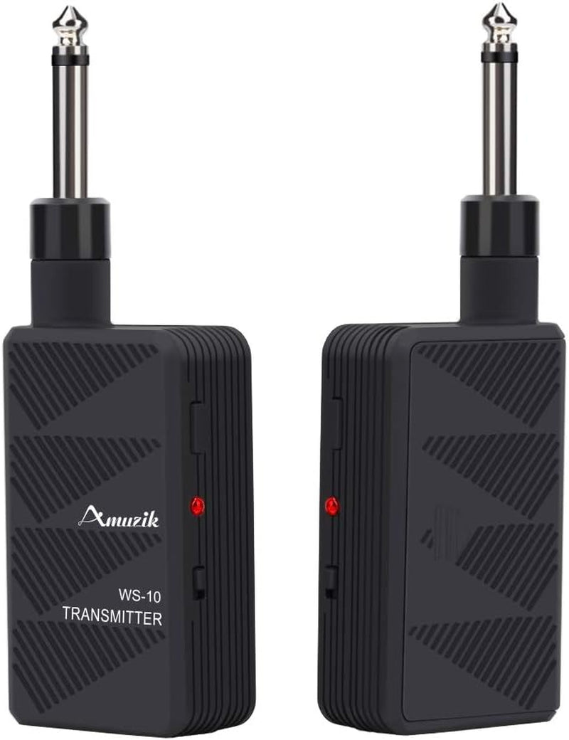 2.4Ghz Wireless Guitar System Low Latency Rechargeable Wireless System for Guitar Bass Electric Instruments