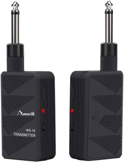 2.4Ghz Wireless Guitar System Low Latency Rechargeable Wireless System for Guitar Bass Electric Instruments
