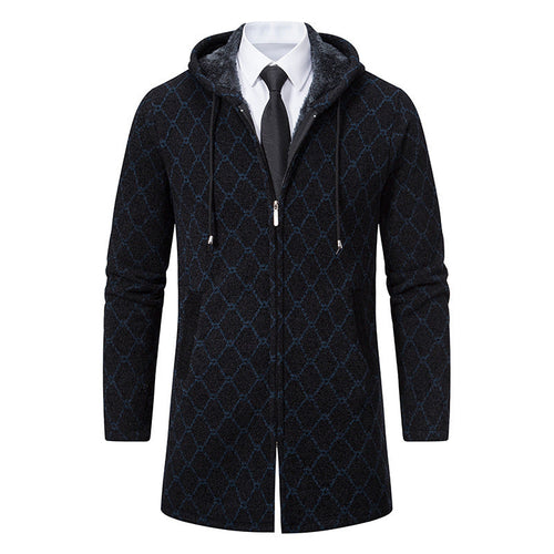 Men's Sweater Fashion Casual Hooded Coat