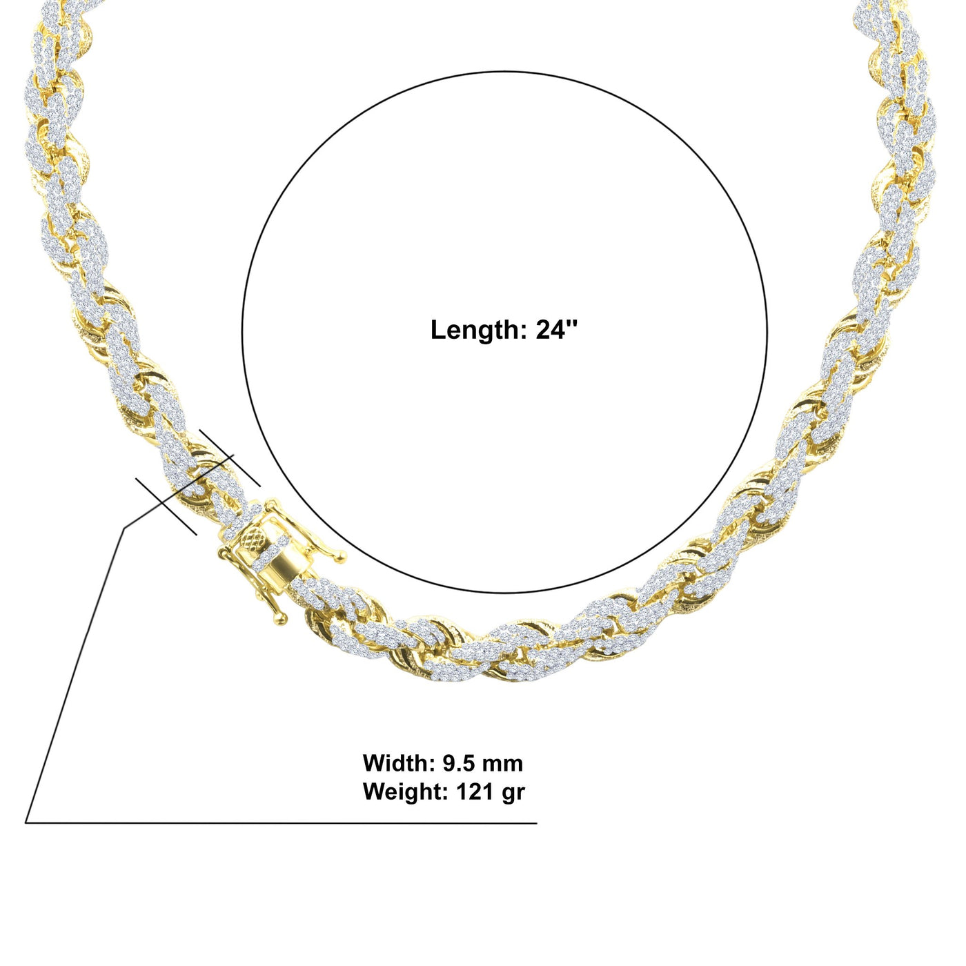 Montage CZ Chain | 962652