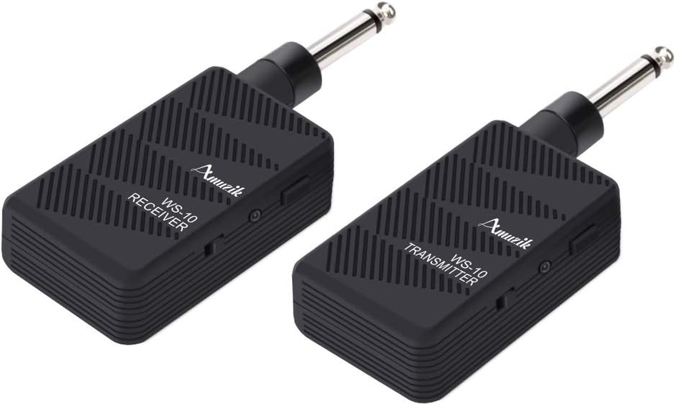 2.4Ghz Wireless Guitar System Low Latency Rechargeable Wireless System for Guitar Bass Electric Instruments