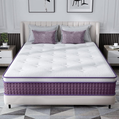LuneluX_Sleep – 12-Inch Hybrid Mattress with Pocket Springs | Medium