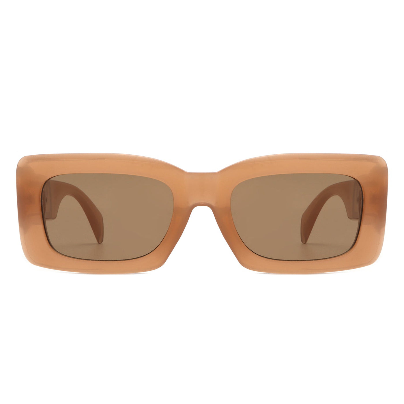 Nythor - Retro Square Thick Frame Luxury Sunglasses