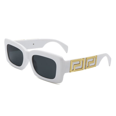 Nythor - Retro Square Thick Frame Luxury Sunglasses