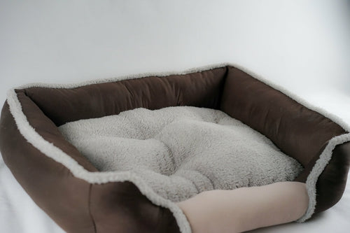 Soft Touch All Seasons 26'' Bed with micro suede exterior and soft polyester cushion for pets.
