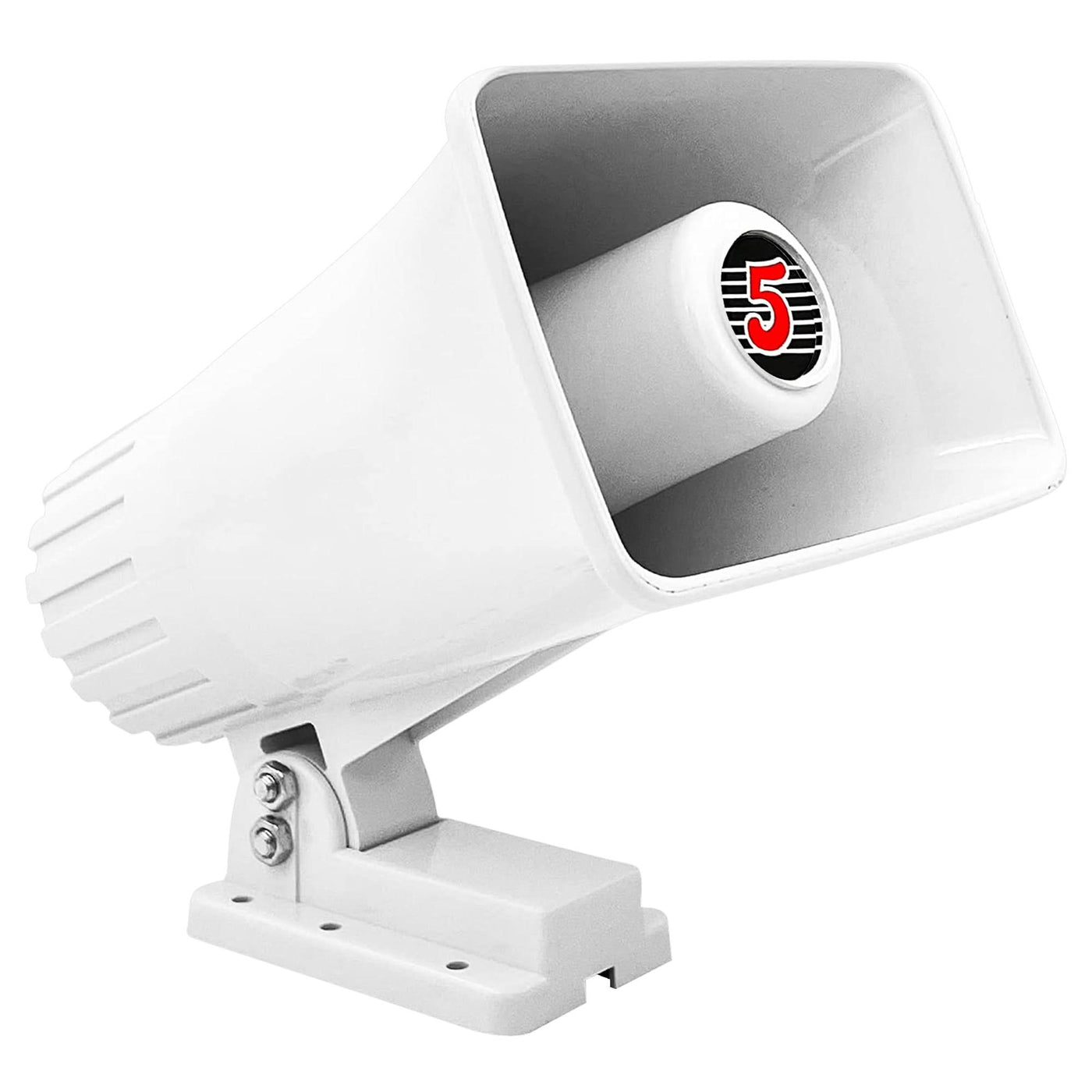5 Core PA Speaker 6 x 4" 50W Bull Horn Loud Audio Outdoor Speakers System 8Ohm ReflexÂ Megaphone-0