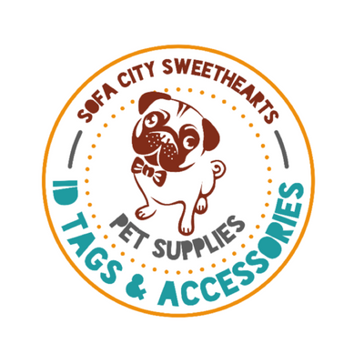 Bark Side of the Moon Pink Floyd Ecoplastic Pet ID Tag