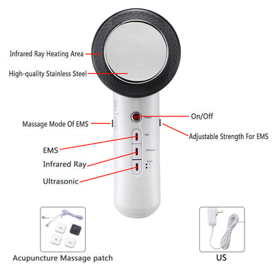An infrared EMS slimming massager s