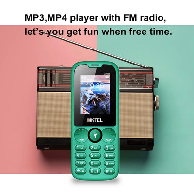 MKTEL M2023 Feature Phone with 1.77inch Display 800mAh Battery Dual