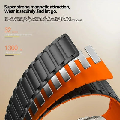 Magnetic Sports Band for Apple Watch Ultra 2 49mm 45mm 44mm 42mm 38 40