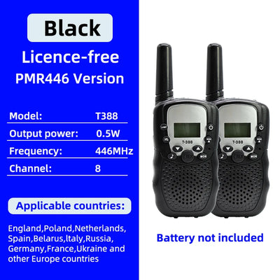 Itsok T388 Long Range walkie talkie  for Kids FRS  Free Licience Two