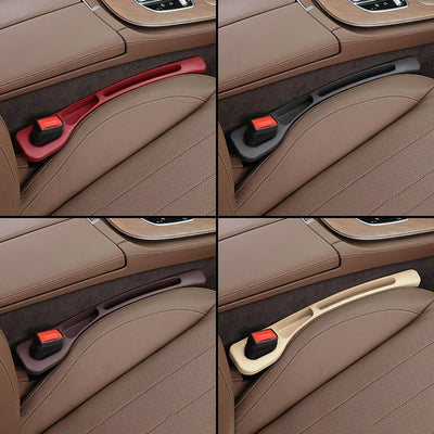 2Pcs Car Seat Gap Filler Organizer PU Waterproof Universal Car Seat