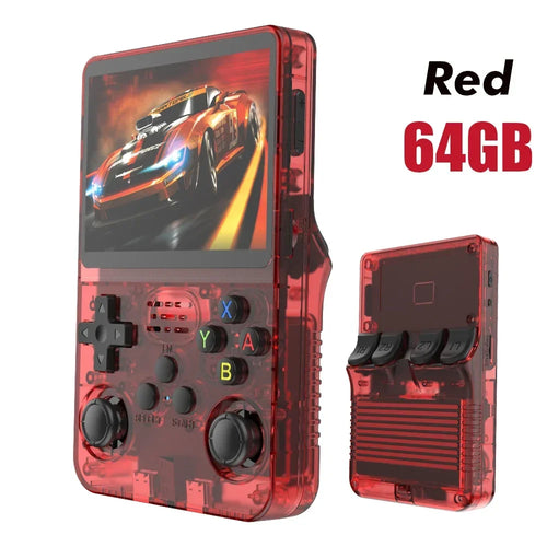 NEW R36S Retro Handheld Game Console Linux System 3.5 Inch IPS Screen