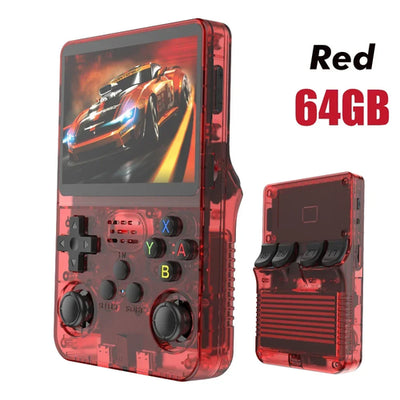 NEW R36S Retro Handheld Game Console Linux System 3.5 Inch IPS Screen