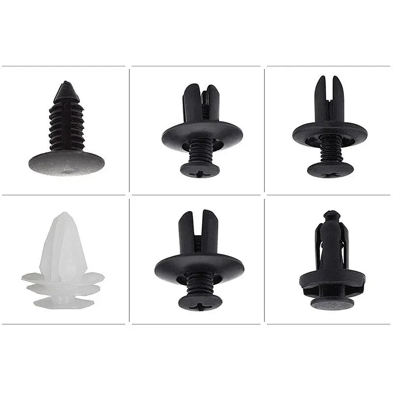 6 Different Automotive Plastic Retainer Buckles General Motors Buckles