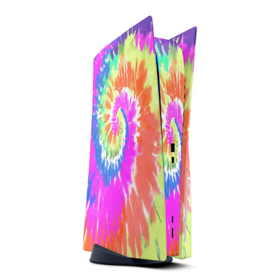 Spiral Tie Dye V1 - Full Body Skin Decal Wrap Kit for Sony Playstation