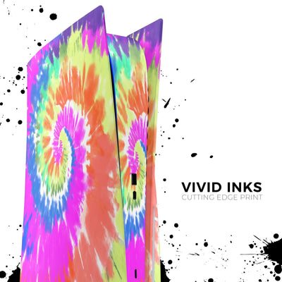 Spiral Tie Dye V1 - Full Body Skin Decal Wrap Kit for Sony Playstation